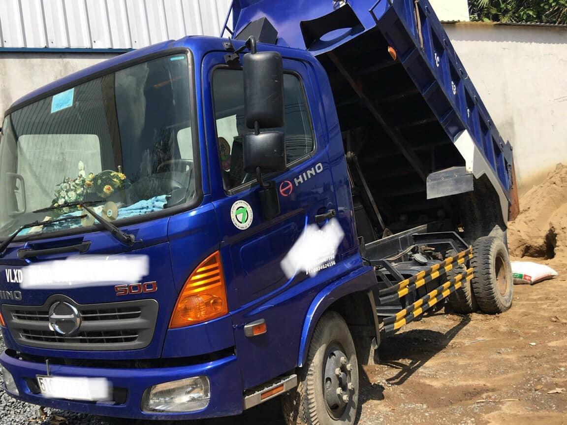 xe ben hino 5 khối